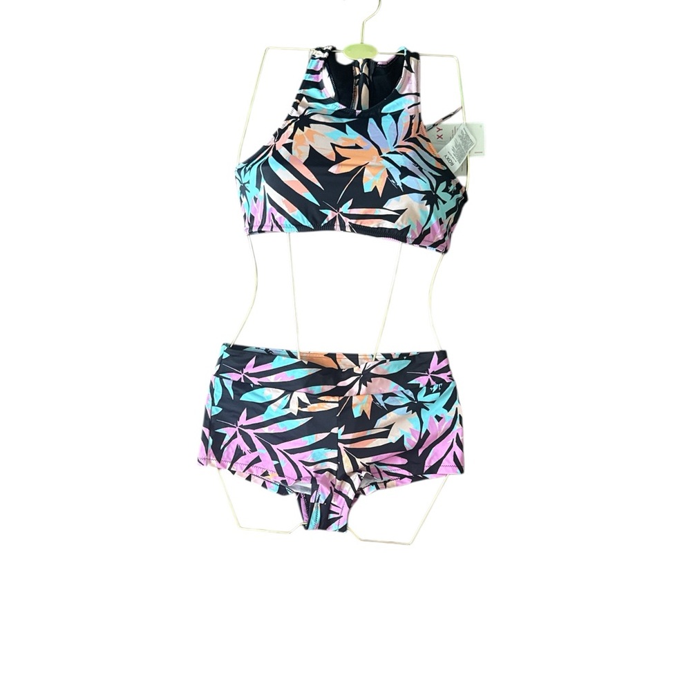 Roxy Multicolor Tropical Bikini
